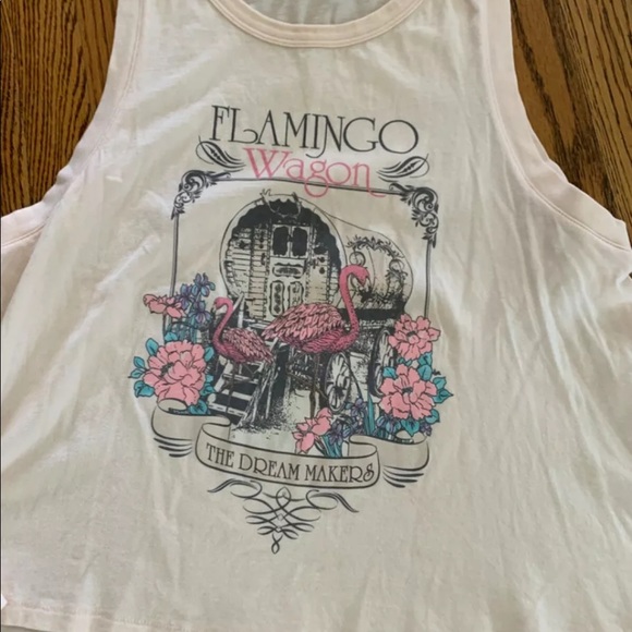🌷Spell Flamingo Wagon Tank S - Picture 3 of 3
